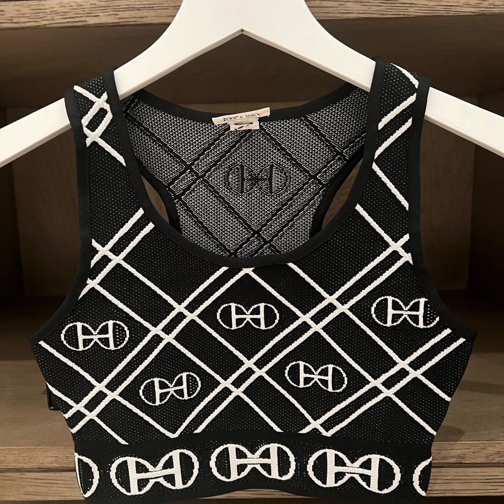 Hermes H Rond Bra Crop Top